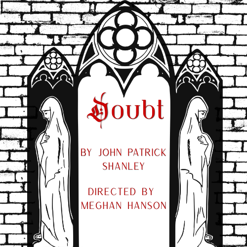 Church doors with angels on either side; Doubt show details
